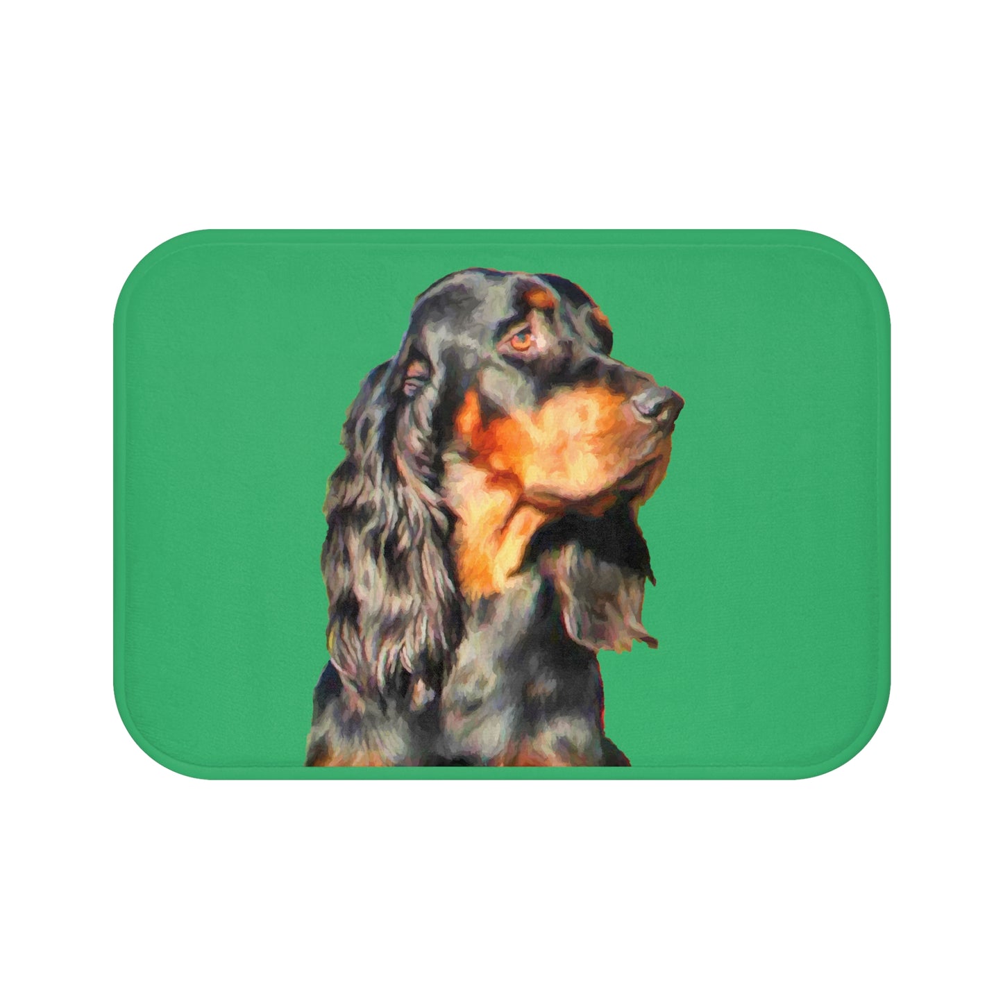 Gordon Setter "Angus"  Bathroom Rug Mat