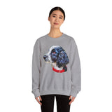 English Cocker Spaniel 'Tango' Unisex 50/50 Crewneck Sweatshirt