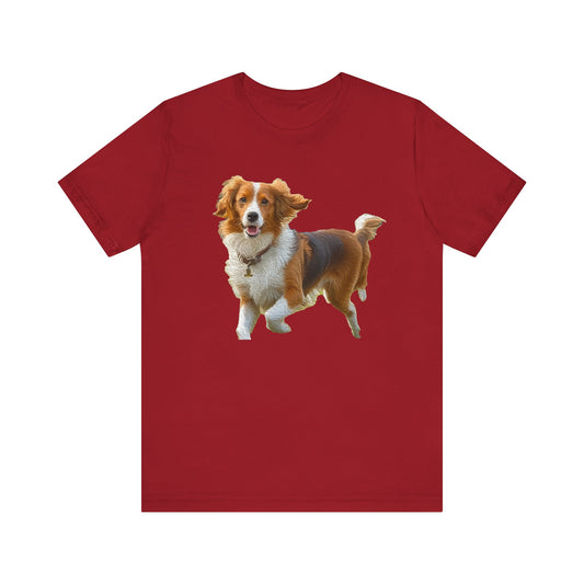 Nederlandse Kooikerhondje Unisex Jersey Short Sleeve Tee