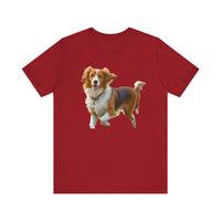 Nederlandse Kooikerhondje Unisex Jersey Short Sleeve Tee
