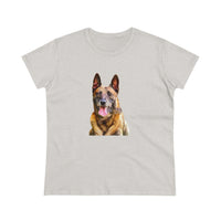 Belgian Malinois -  Women's Midweight Cotton Tee