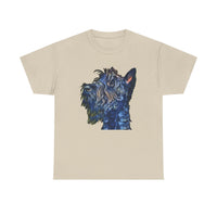 Scottish Terrier 'Scotty' Unisex Heavy Cotton Tee