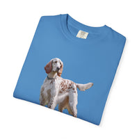English Setter #4 - Unisex Garment-Dyed T-shirt