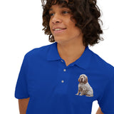 Clumber Spaniel - Men's Piqué Polo Shirt