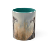 Scottish Deerhound 11oz Ceramic Accent Mug