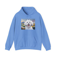 Coton de Tulear  --  Unisex 50/50  Hooded Sweatshirt