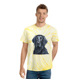 Flat-Coated Retriever Classic Tie-Dye Tee, Cyclone