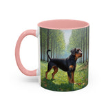 Jagdterrier Ceramic Accent Coffee Mug - 2 Sizes