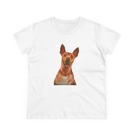 Peruvian Inca Orchid Women's Midweight Cotton Tee