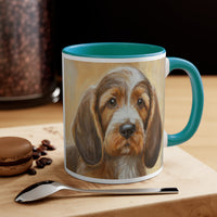 Basset Fauve de Bretagne 11oz Ceramic Accent Mug