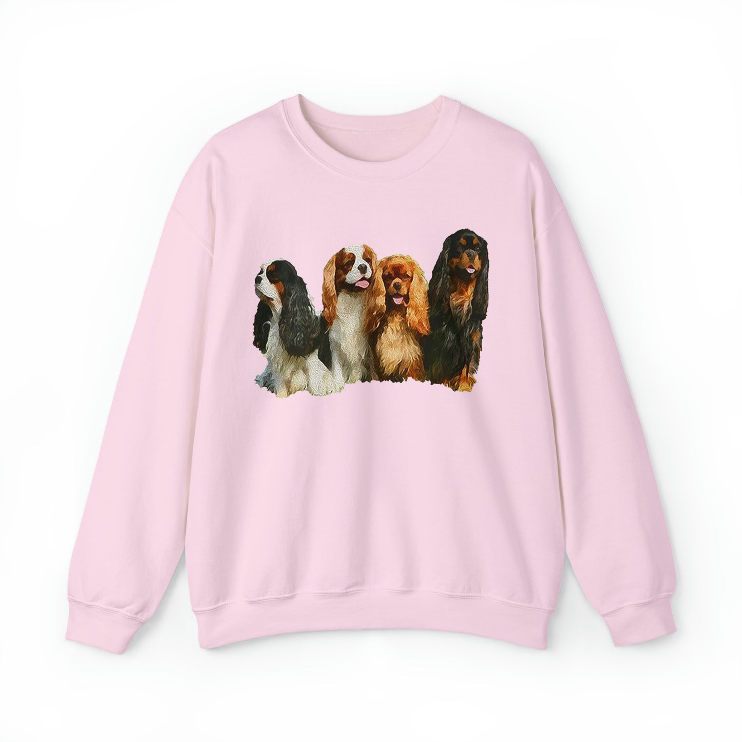 King Charles Spaniels 'Cavalier Club' Unisex Crewneck Sweatshirt