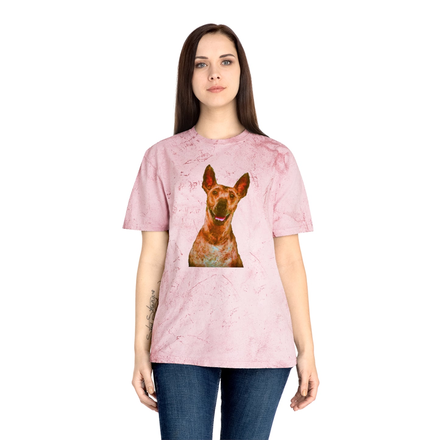 Peruvian Inca Orchid Unisex Cotton Color Blast T-Shirt