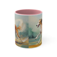 Saluki 11oz Accent Mug