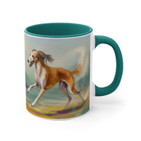 Saluki 11oz Accent Mug