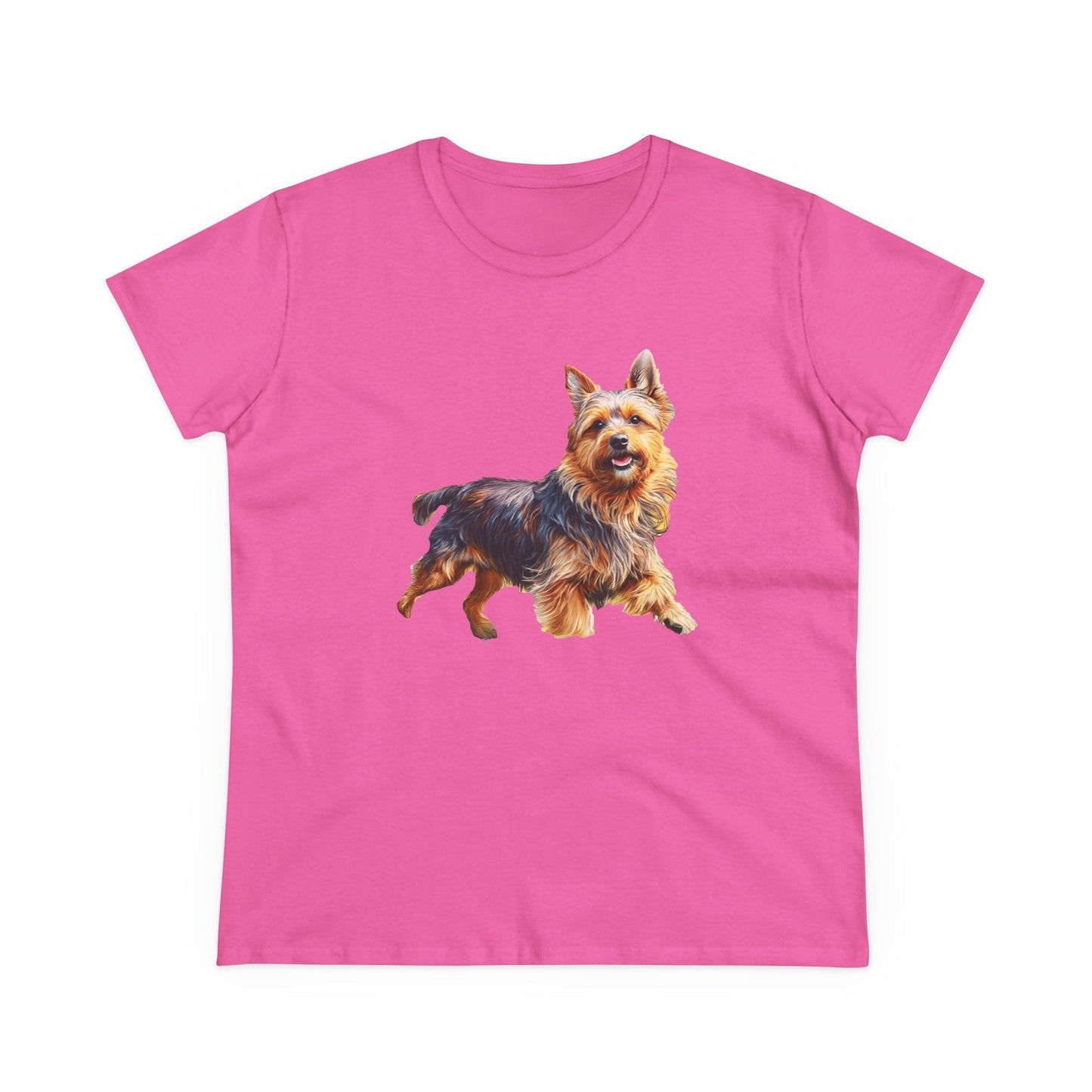 Celebrate Your Love with the Australian Terrier Women's Midweight Cotton Tee