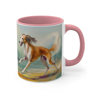 Saluki 11oz Accent Mug