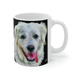 Elegant Great Pyrenees - Ceramic Mug - Exquisite Artwork, Non-Custom Design