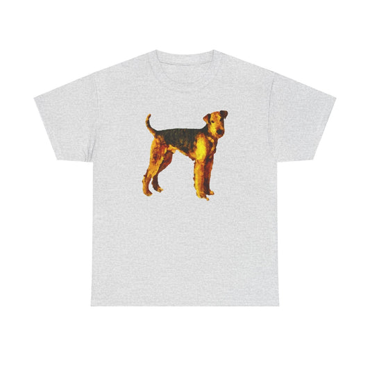 Airedale 'Lucy' Unisex Classic Heavy Cotton Tee