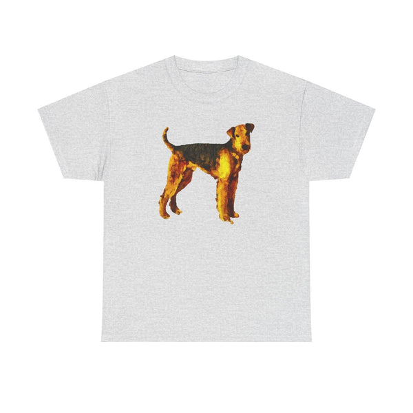Airedale 'Lucy' Unisex Classic Heavy Cotton Tee