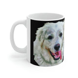 Elegant Great Pyrenees - Ceramic Mug - Exquisite Artwork, Non-Custom Design