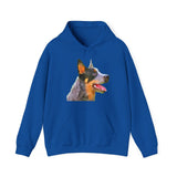 Percy - Blue Heeler Unisex 50/50 Hoodie