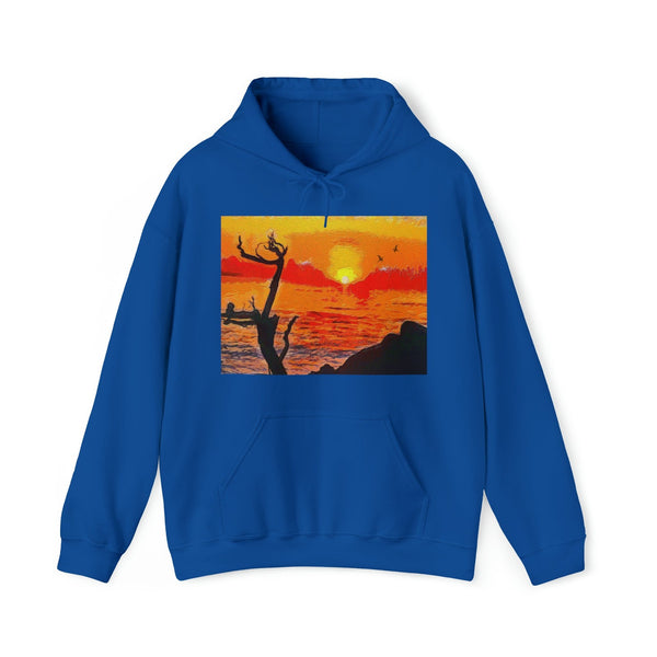 Big Sur Sunset at Pfeiffer Beach - Unisex 50/50 Hoodie