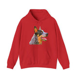 Percy - Blue Heeler Unisex 50/50 Hoodie