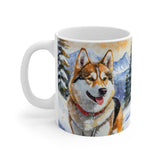 Chinook 'Sled Dog' - Ceramic Mug 11oz