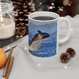 Whale 'Leviathan' - - Ceramic Mug 11oz