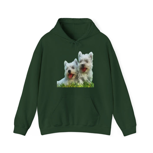 Charming West Highland Terrier 50/50 Hoodie