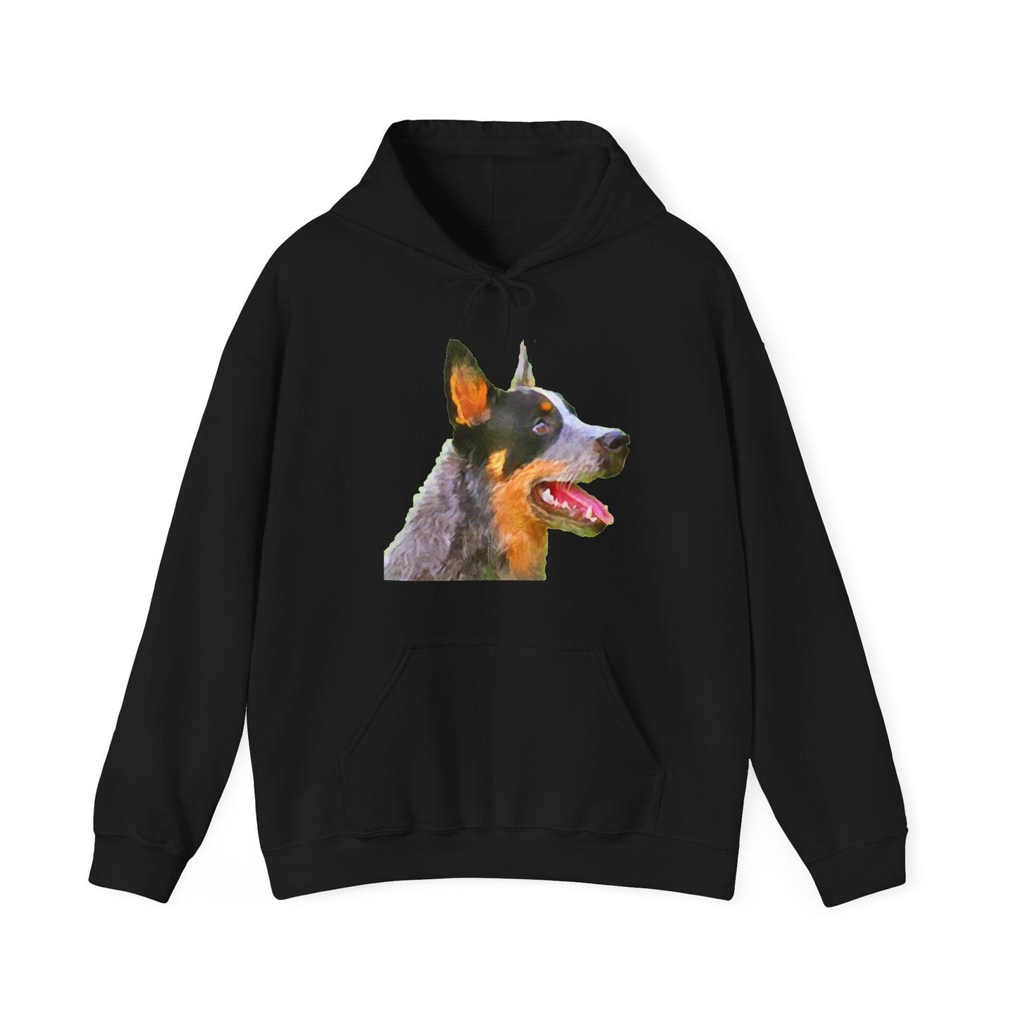 Percy - Blue Heeler Unisex 50/50 Hoodie