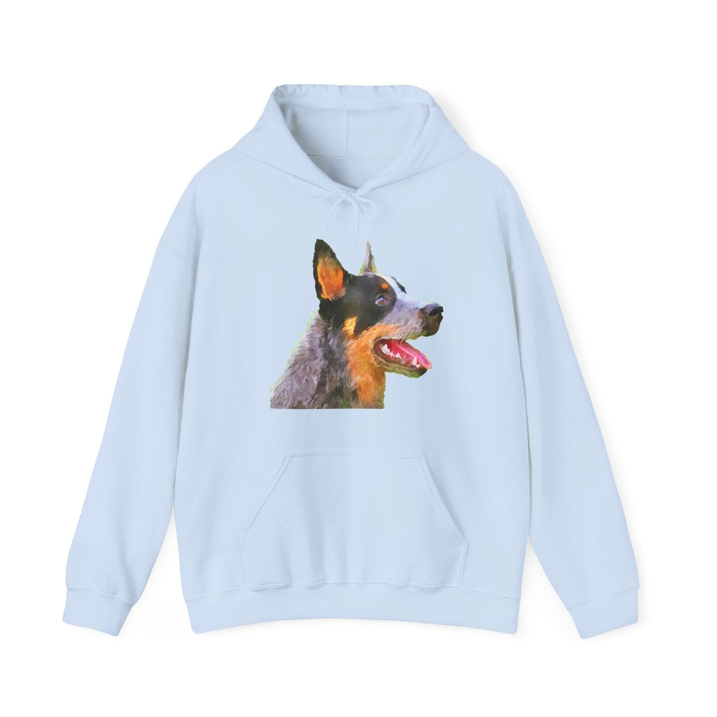 Percy - Blue Heeler Unisex 50/50 Hoodie