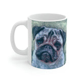 Pug 'Pompey' - Ceramic Mug 11oz