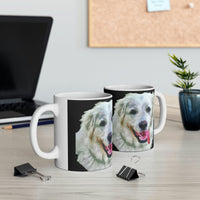 Elegant Great Pyrenees - Ceramic Mug - Exquisite Artwork, Non-Custom Design