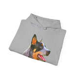 Percy - Blue Heeler Unisex 50/50 Hoodie