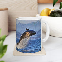 Whale 'Leviathan' - - Ceramic Mug 11oz