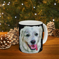 Elegant Great Pyrenees - Ceramic Mug - Exquisite Artwork, Non-Custom Design