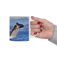 Whale 'Leviathan' - - Ceramic Mug 11oz