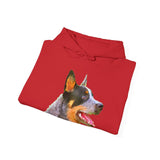 Percy - Blue Heeler Unisex 50/50 Hoodie