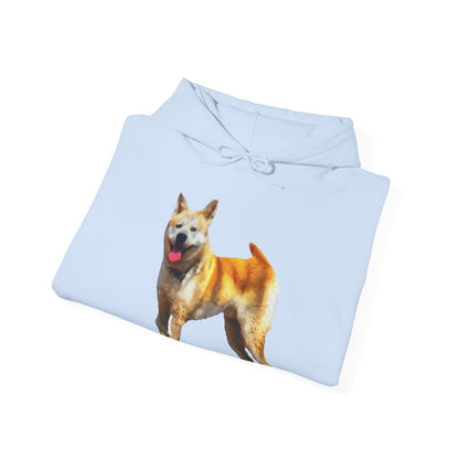 Akita Unisex 50/50 Hoodie: Your Cloud of Comfort