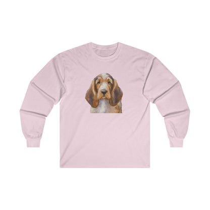 Basset Fauve de Bretagne Cotton Long Sleeve Tee