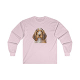 Basset Fauve de Bretagne Cotton Long Sleeve Tee