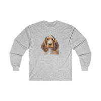 Basset Fauve de Bretagne Cotton Long Sleeve Tee