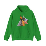 Percy - Blue Heeler Unisex 50/50 Hoodie