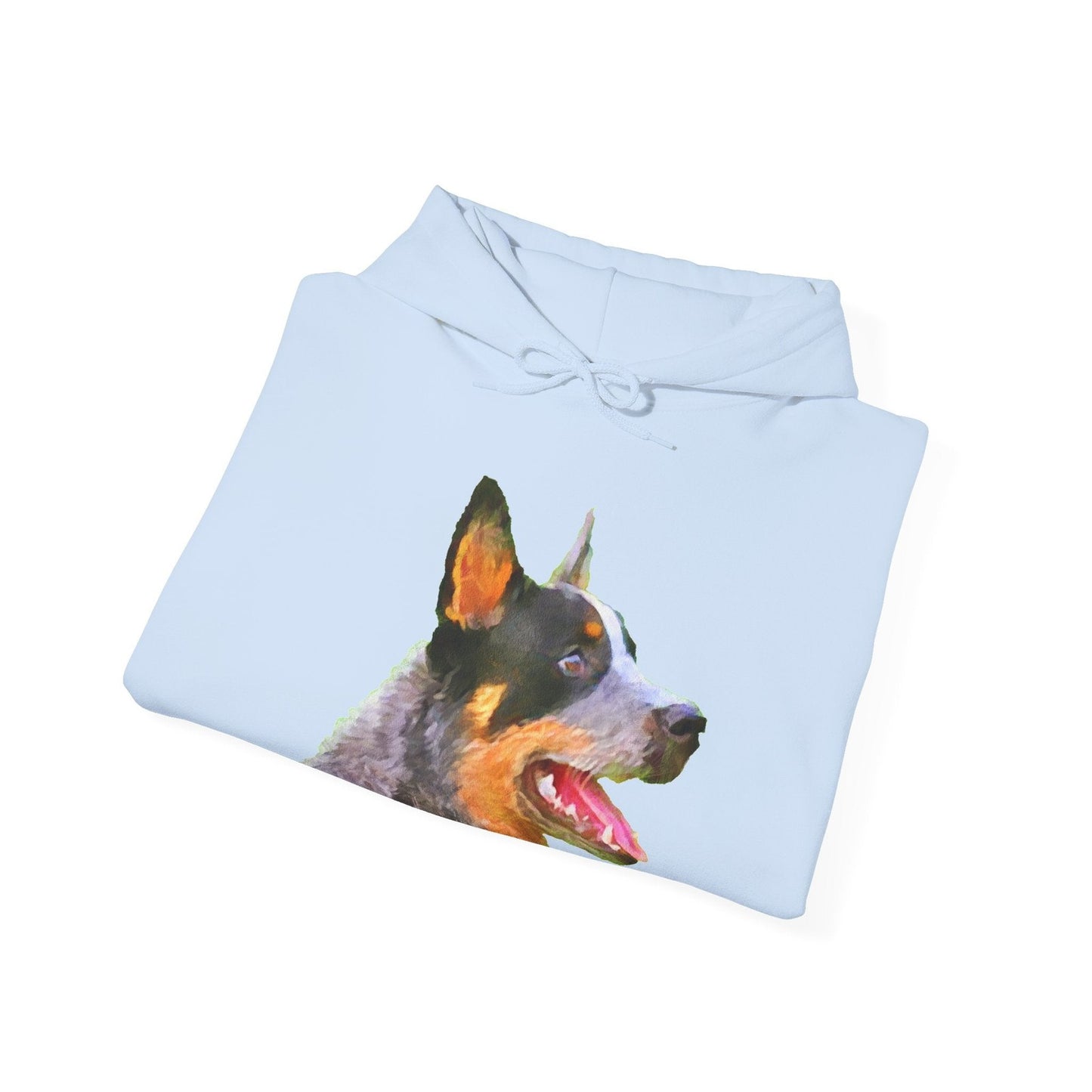 Percy - Blue Heeler Unisex 50/50 Hoodie