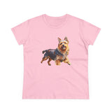 Australian Terrier Women's Midweight Cotton Tee