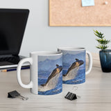 Whale 'Leviathan' - - Ceramic Mug 11oz