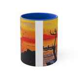 Big Sur Sunset - Pfeiffer Beach - - Accent - Ceramic Coffee Mug, 11oz