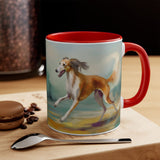 Saluki 11oz Accent Mug