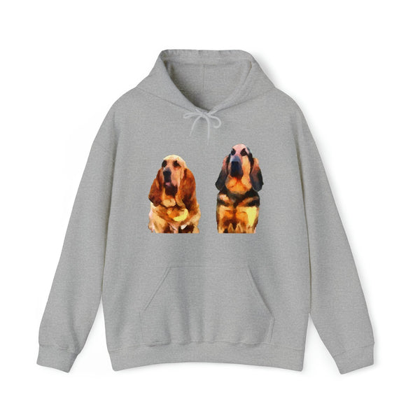 Bloodhounds 'Bear and Bubba' Unisex 50/50 Hoodie